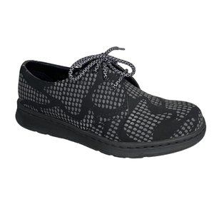 Dr. Martens Airwair Softwair Cavendish Oxford Shoes Black Camo Men 6 Ladies 7